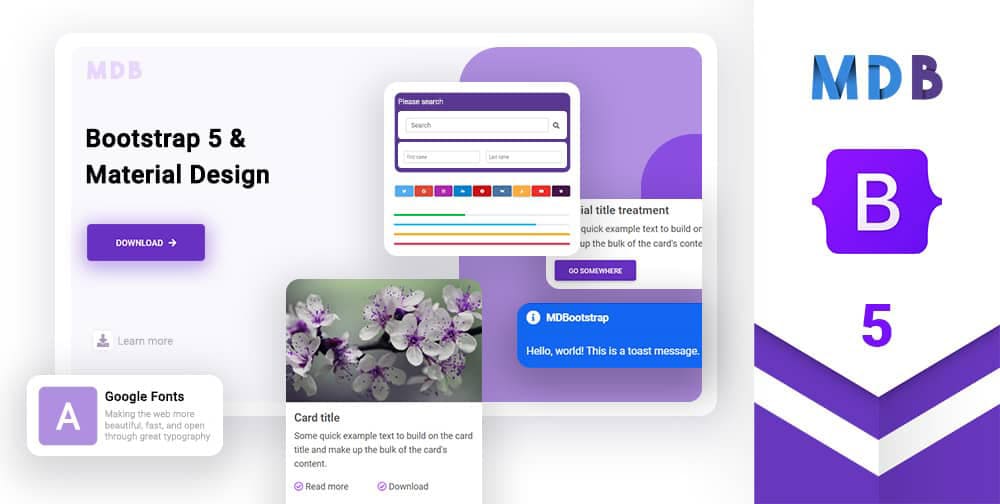 MDBootstrap 5 UI Kit Pro Essential